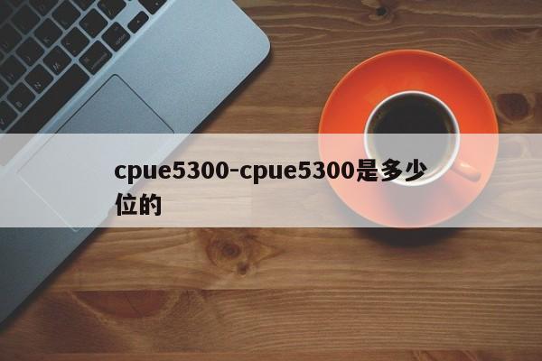 cpue5300-cpue5300是多少位的