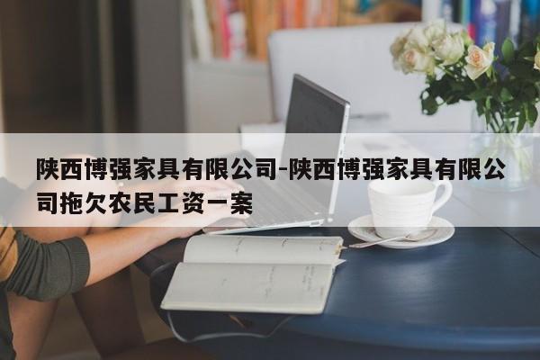 陕西博强家具有限公司-陕西博强家具有限公司拖欠农民工资一案